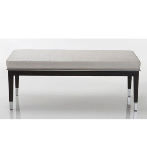 Taylor Wood Steel Bench