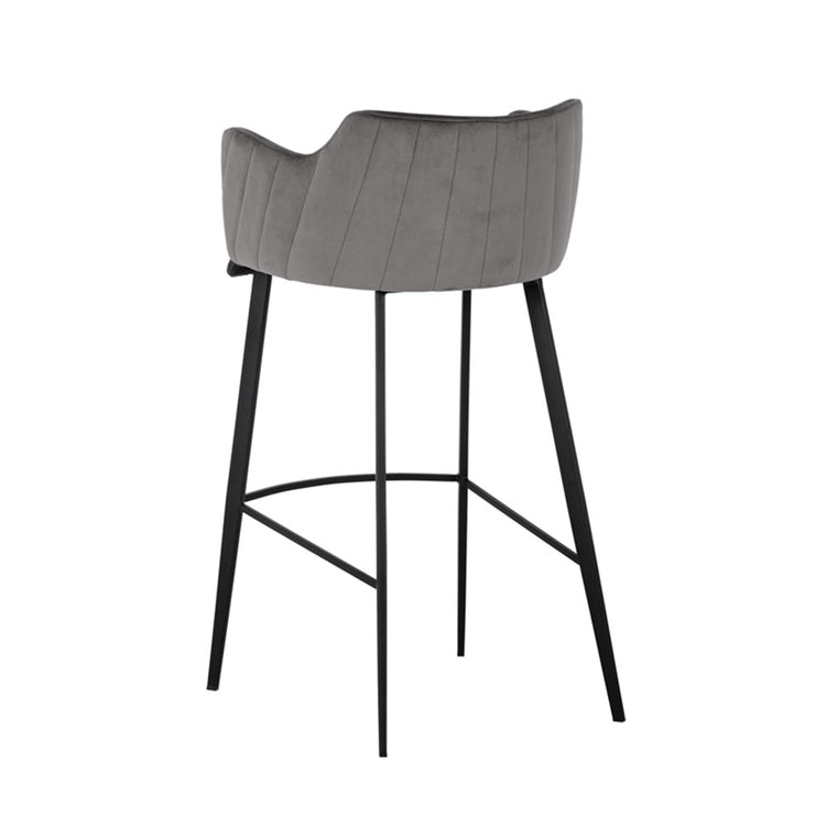 Sunpan Griffin Bar Stool - Town Grey / Roman Grey