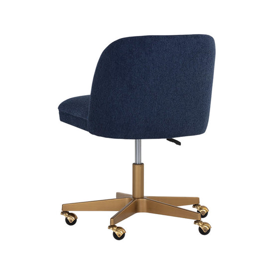 Sunpan Kenna Office Chair - Belfast Navy